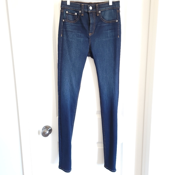 Rag and Bone JEAN High Waist Skinny Jeans - Picture 3 of 16